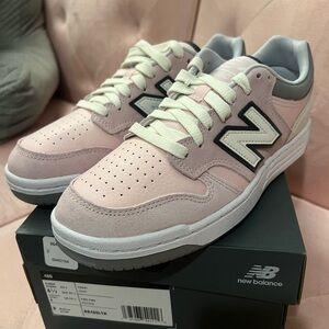 New Balance 480 Sneakers in Pink and Rose
